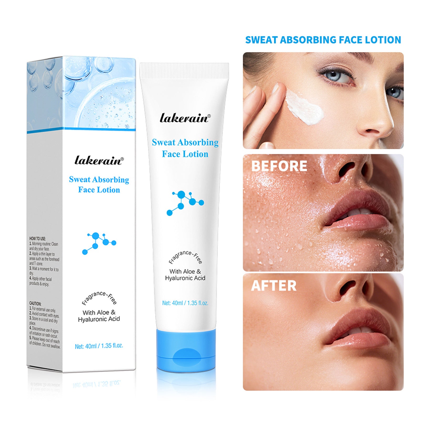 Lakerain Matte Facial Lotion Nourishing Moisturizing Make-up Primer