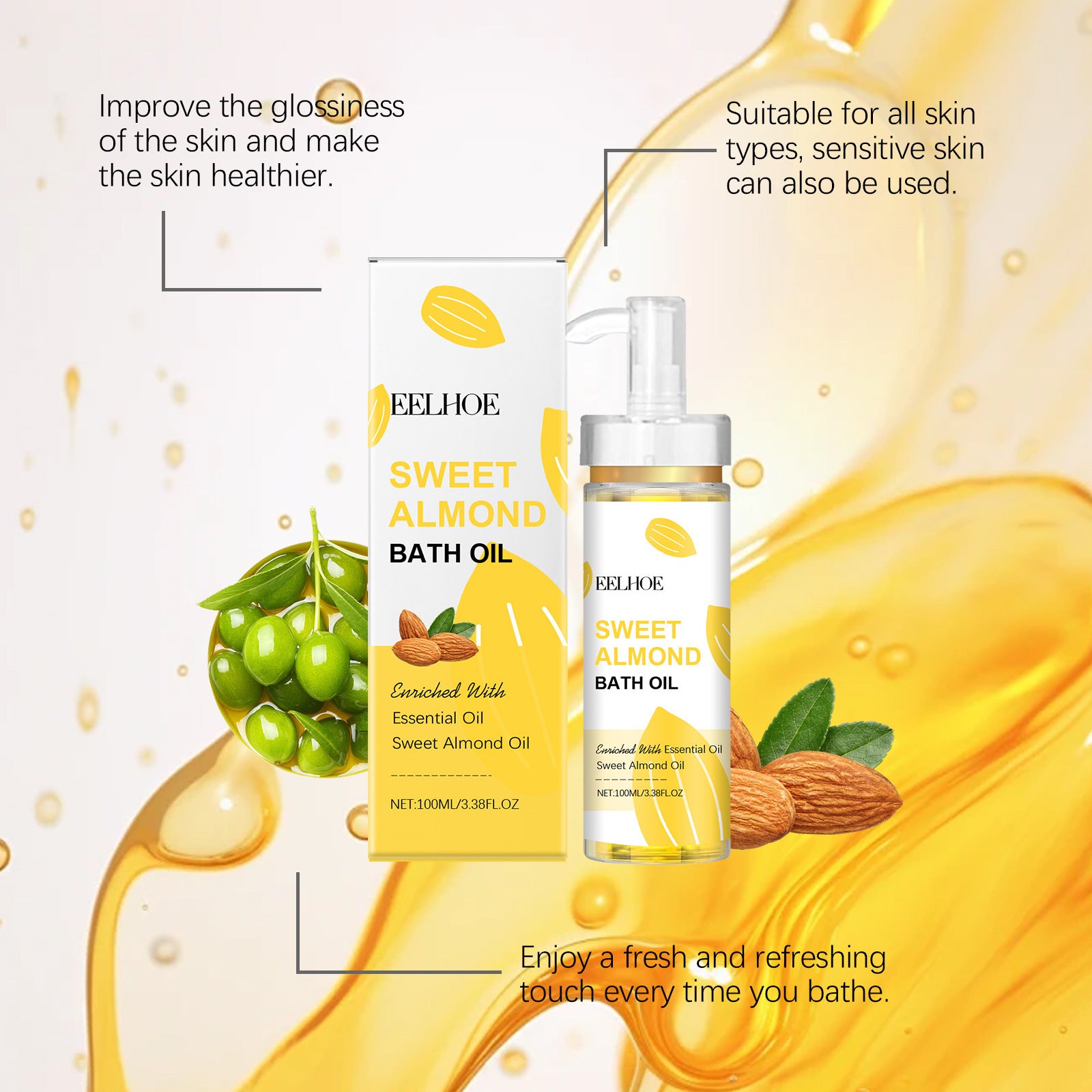 Daily Massage Oil For Skin Care