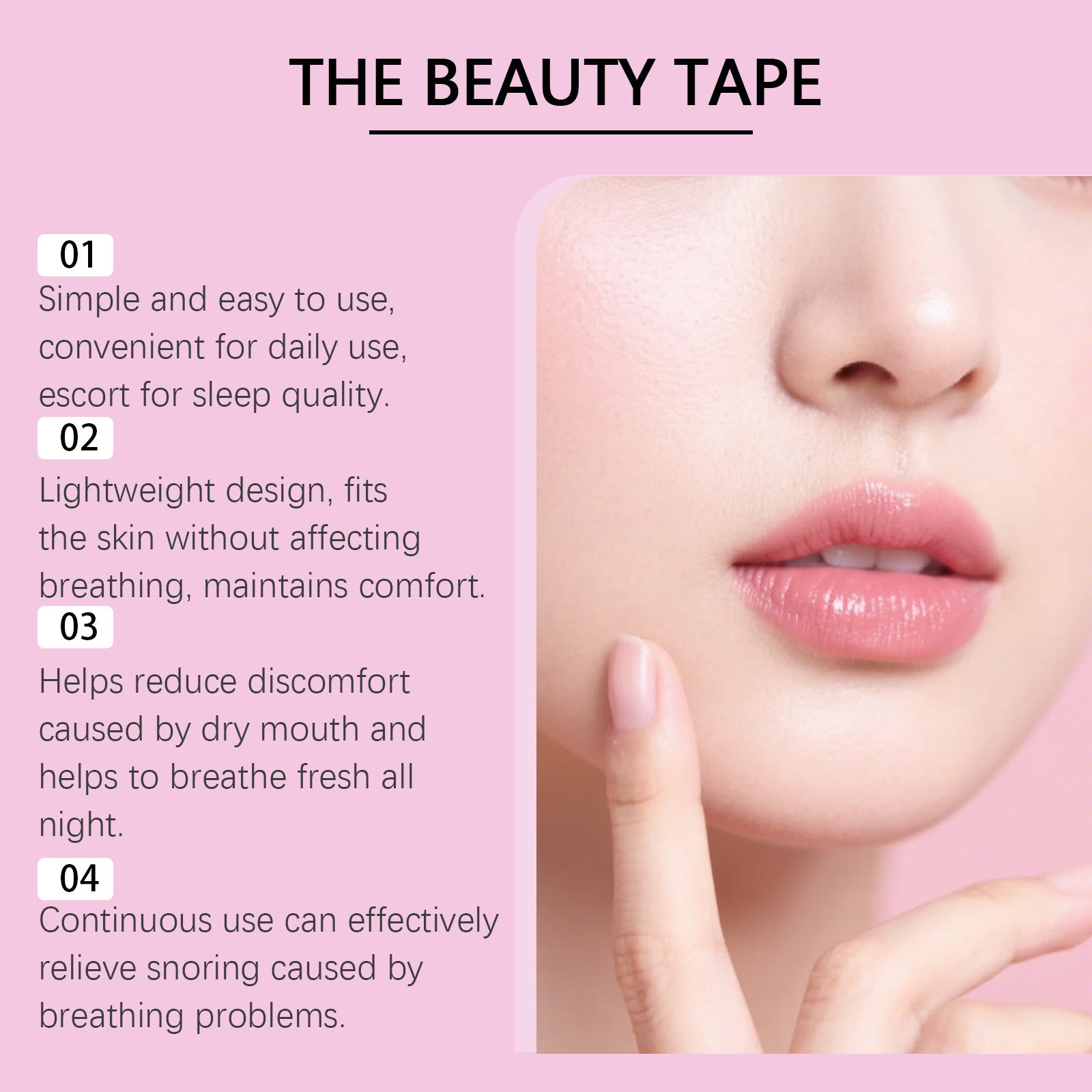 Moisturizing And Comfortable Daily Lips Sleep Patch